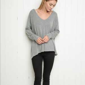 Brandy Melville knit grey sweater worn once